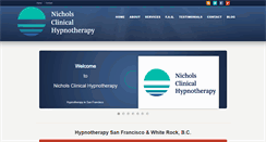 Desktop Screenshot of nicholsclinicalhypnotherapy.com