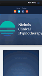 Mobile Screenshot of nicholsclinicalhypnotherapy.com